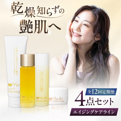 【全12回定期便】エイジングケアライン 4点セット[AHJ037]