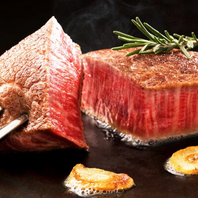 【毎月定期便】A5、4等級　博多和牛ヒレシャトーブリアンステーキ　200g×5枚(東峰村)全3回