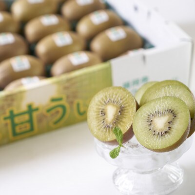 福岡県産ブランドキウイ「甘うぃ」約3kg(24-33玉)(東峰村)