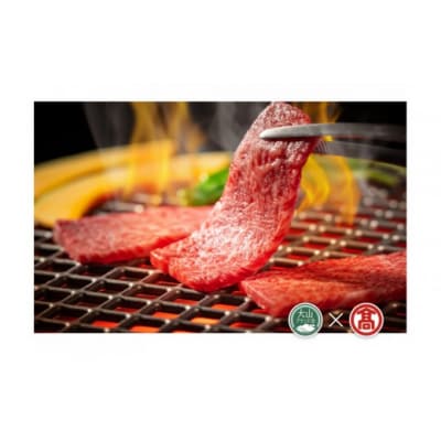 《HANAFUSA》大山黒牛焼肉セット(モモ800g・ロース800g)