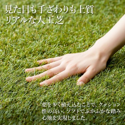 防草人工芝 防草シート 1m×1m アイリスオーヤマ bu001-aa
