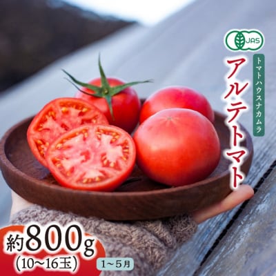 〈2027年1月より順次発送〉アルテトマト 約800g(10‐16玉)×1箱 フルーツトマト