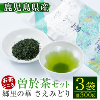 【国内外で入賞】隠れたお茶どころ、鹿児島の曽於茶<厳選>3本セット