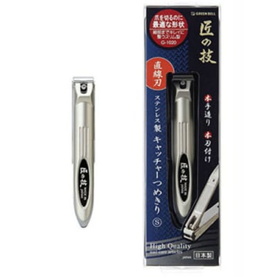 匠の技 ステンレス製 キャッチャー爪切り (直線刃) G-1020