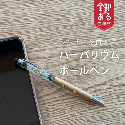 タッチペン付きハーバーリウムボールペン【AA-006】