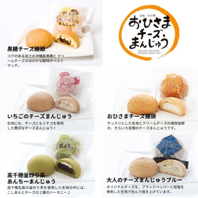 そらいろチーズまんじゅう5種10個入