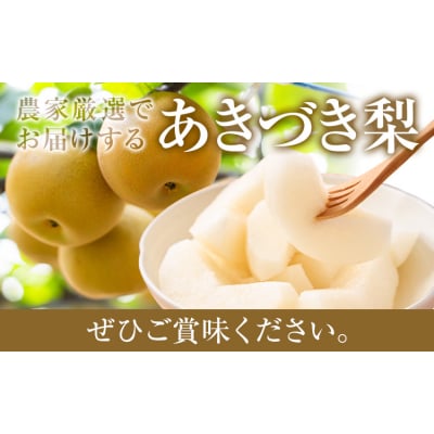 梨 贈答用 あきづき 福岡農園 こだわりの梨 あきづき 約3.5kg 《9月上旬-9月下旬頃出荷》