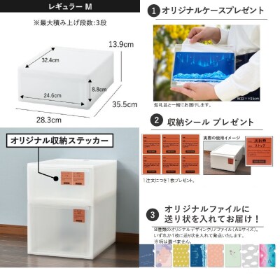 Stack System Case スタックシステムケース レギュラーM　2個セット【1263】