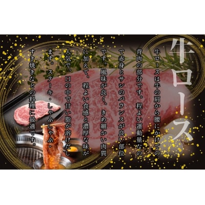 【全3回定期便】博多和牛ローススライス400g【博多和牛】.ED005