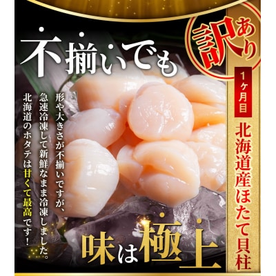 北の味覚海鮮3点定期便 北洋天然沖獲り甘塩紅鮭 サーモン400g ほたて500g