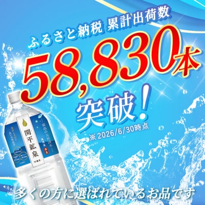 　<通常便>関平鉱泉水2Lペットボトル(計10本)【関平鉱泉所】　A0-360