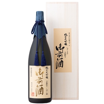 【岡山の酒】御前酒　純米大吟醸「しずく酒」　1800ml/真庭市