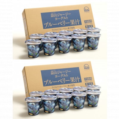 蒜山ジャージーヨーグルト　ブルーベリー果汁20個