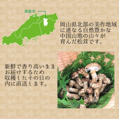 花笑み農園の岡山県産『松茸+シャインマスカット』秋の味覚セット