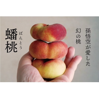 【きよとうファーム】珍しい桃、蟠桃のお酒「ほろ酔い紀元」720ml　カクテルレシピ付き(岡山県産)