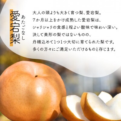 【きよとうファーム】あたご梨&ル・レクチェ ご家庭用 5-7玉入(岡山県産)