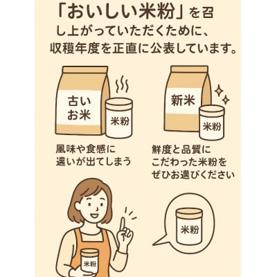 パン用米粉 定番のミズホチカラ 4.5kg (900g x 5袋)　2025年 新米の米粉