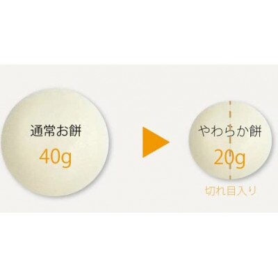 【介護食 冷凍】介護餅 40個(10個×4袋) 喉に詰まるを軽減 食べやすい小さな餅  高齢者向け