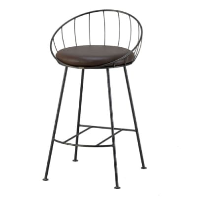 Hoopカウンターチェア SH620mm　鉄製家具　イス