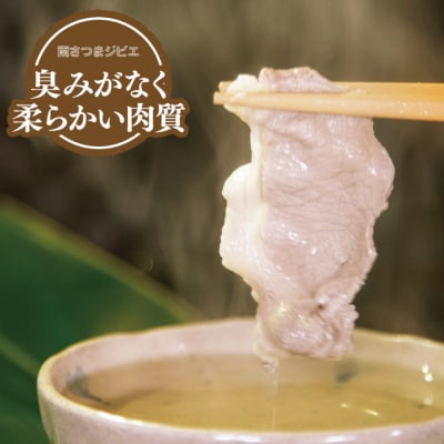 【南さつまジビエ】鹿児島県産 猪肉 牡丹鍋用 ロース 計500g(250g×2P)