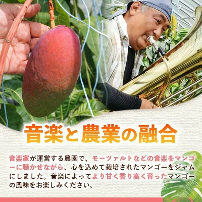 【モーツァルトを聞かせて育てた】マンゴージャム 1個(170g)