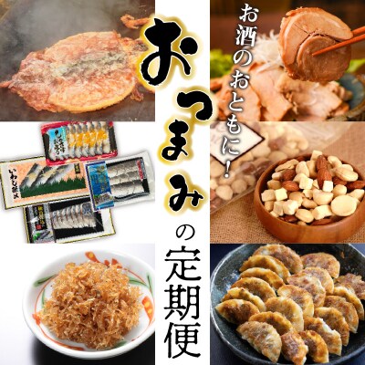 厳選定期便! 【全6回】お酒のおともに!厳選 おつまみの定期便　H028-093