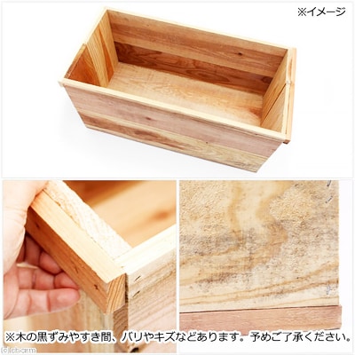 新りんご箱2箱セット 無塗装 ガーデニング DIY素材|09_chm-co0201a