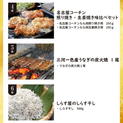 【お試し】お肉・海鮮　定期便(全6回お届け)  H028-085