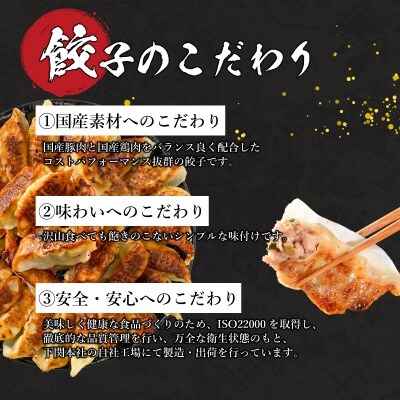 訳あり 国産肉の得々餃子 6回 隔月 定期便 240個 冷凍 小分け たれ付き IB028