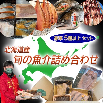 北海道産 旬の魚介 5種以上 豪華 お楽しみ詰め合わせ セット