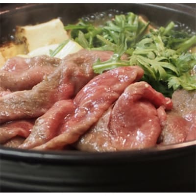 米沢牛もも肉すき焼き・しゃぶしゃぶ用550g_B109