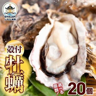 【先行予約 12月以降順次発送】大福丸の殻付き牡蠣 20個 【三陸山田産】【沖縄・離島配送不可】