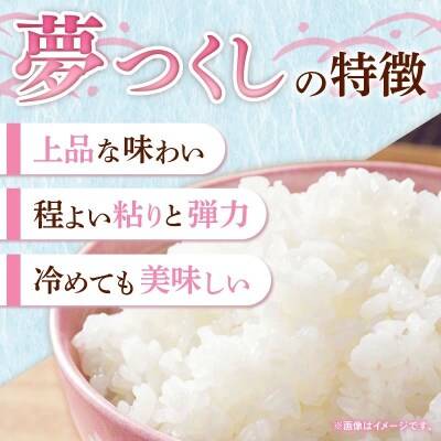 【令和7年産】 福岡県産 米 夢つくし 15kg ( 5kg×3袋 )