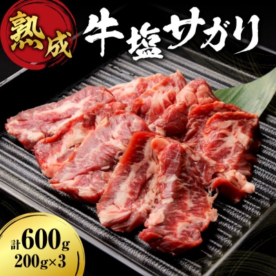 熟成塩サガリセット 600g(200g×3)_hs017-292