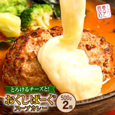 奥芝商店 とろけるチーズとおくしばーぐのスープカレー_hs026-005