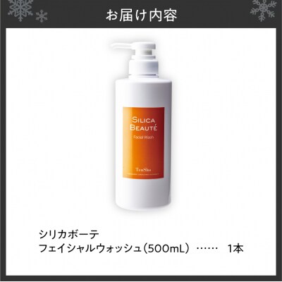 シリカボーテ　フェイシャルウォッシュ　500mL_hs523-002