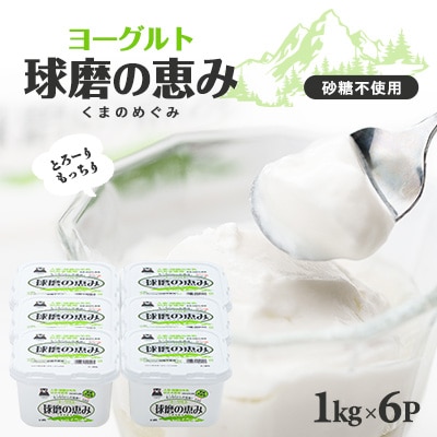球磨の恵みヨーグルト(無糖)(6kgセット)