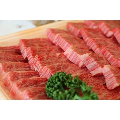 くまもと球磨産 黒毛和牛　カルビ焼き肉用750g(水上村)