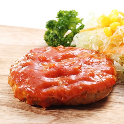 こだわり4種ソースハンバーグ 約140g×10個　計:1.4kg(水上村)