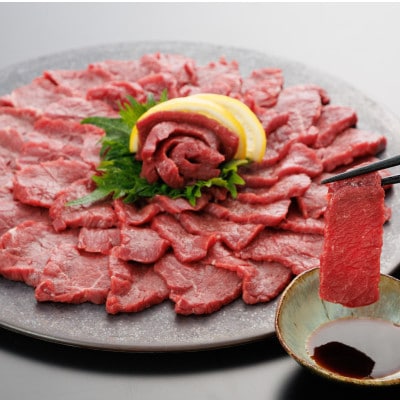 【熊本と畜】桜屋 上赤身馬刺し 500g【専用醤油付き150ml】(水上村)