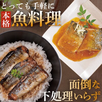 三陸食堂 煮魚 惣菜 セット 9種 12パック [阿部長商店 宮城県 気仙沼市 20565442]