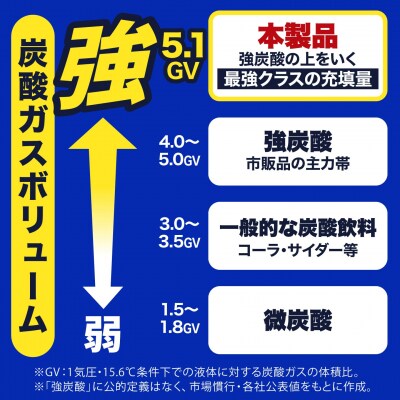 【全3回定期便】強炭酸水 プレーン 500ml × 24本  糸島市/スターナイン[ARM009]