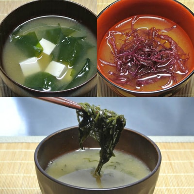 おみそ汁 のお友 海藻 3種 食べ比べセット (合計6袋) 