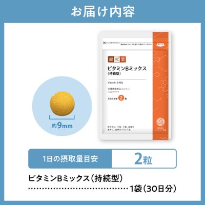 ビタミンBミックス(持続型)_hs456-026