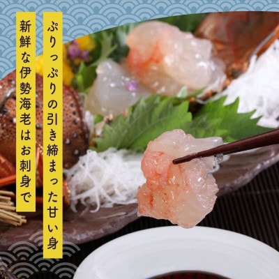 【 数量限定 】 訳あり 冷凍 伊勢海老 1～2匹 (400g～500g)