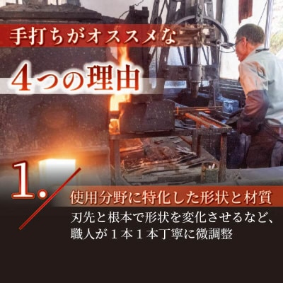 土佐打ち刃物 包丁 3本セット 出刃15cm(白紙)×柳刃24cm(白紙)×身卸21cm(白紙)
