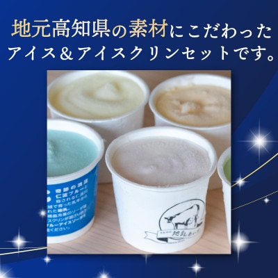 高知名物　アイスクリンとふるさとの味アイス12個セット