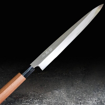 【土佐打ち刃物】柳刃包丁6寸(白鋼)