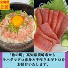 【毎月定期便】『魚の町』高知県須崎市からキハダ鮪1kgとネギトロ1kgをお届けします全2回