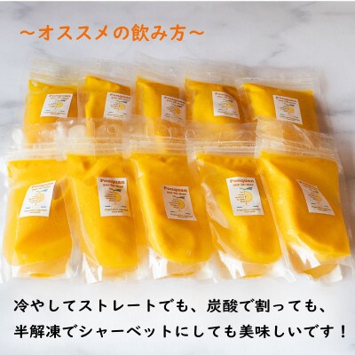 ポンカンジュース 120ml×10個 冷蔵配送